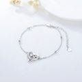 wholesale 925 Sterling Silver Elephant & Heart Charm Bracelet - Mother's Day Gift for Mom-0-1