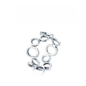 Sterling Silver Twist & Curve Stacking Rings-0