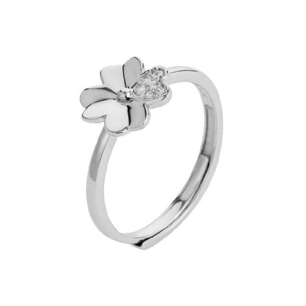 Sterling Silver Floret Adjustable Rings-0