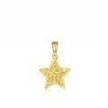 wholesale 14K Gold  Hollow Out Five-Pointed Star Pendant Necklace s for Women Valentines Mothers Day-0-0