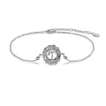 wholesale 925 Sterling Silver & Crystal Tree of Life Charm Bracelet for Women-0-12