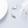 wholesale 925 Sterling Silver Blue Opalite Jellyfish Drop Earrings for Women  Ideas-0-3