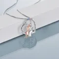 wholesale 925 Sterling Silver Crystal Heart Pendant Necklace Sister s for Best Friends Forever Love Anniversary Birthdays Valentine's Day-0-4