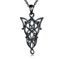 wholesale Sterling Silver Stone Arwen Evenstar Pendant Necklace LOTR Inspired Jewelry Gift for Women Men Teens Mothers Day-0-24