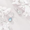 wholesale 925 Sterling Silver Tree of Life Moonstone Teardrop Dangle Earrings for Women-0-5