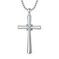 wholesale 925 Sterling Silver &  Knot Cross Pendant Necklaces for Men/Women - Celtic Crucifix Faith s-0-0