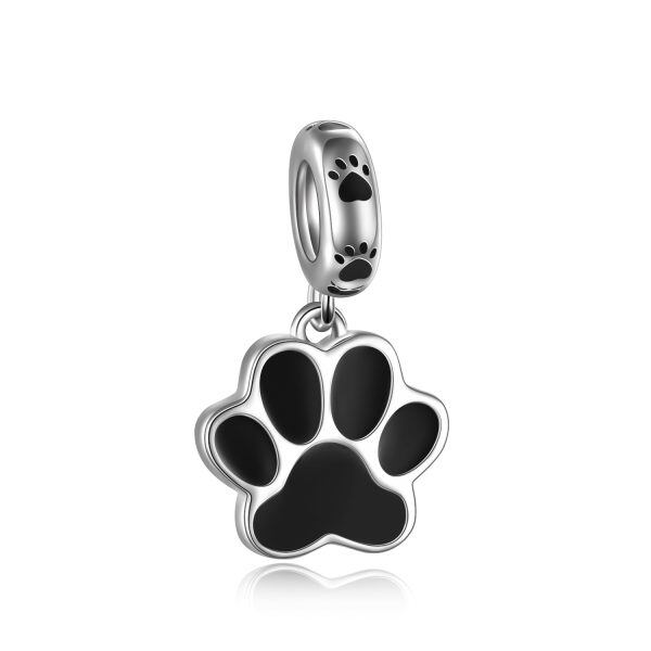 Sterling Silver Claw Bead Charm That Hold Personalized Photo -0