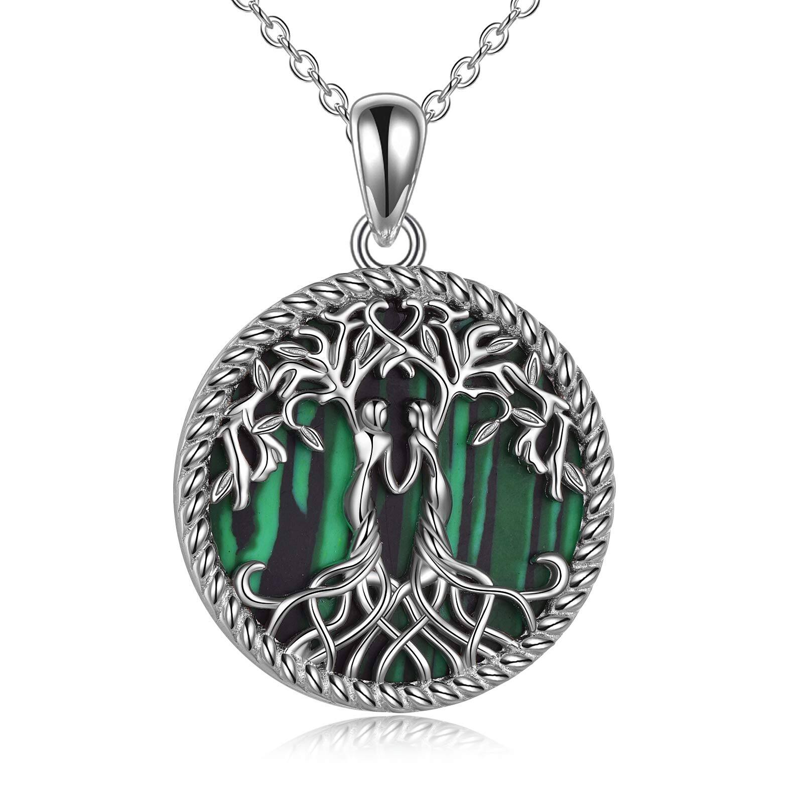 Wholesale 925 Sterling Silver Celtic Tree Of Life Pendant Necklace With ...