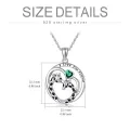 wholesale Sterling Silver Giraffe Necklace - Rhodium Plated-0-1
