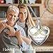 wholesale 925 Sterling Silver Heart Infinity Mom Memorial Keepsake Pendant Necklace with Funnel and Chain-0-5