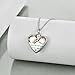 wholesale 925 Sterling Silver Heart Infinity Mom Memorial Keepsake Pendant Necklace with Funnel and Chain-0-17