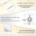 wholesale 925 Sterling Silver Round Opal Urn Pendant with Cubic Zirconia - 3D Engraved Keepsake Memory Charm Necklace-0-12