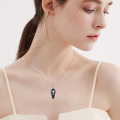 wholesale 925 Sterling Silver Gothic Coffin Cross Necklace for Women-0-3