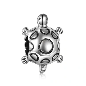 Sterling Silver Turtle Beads Charms-0