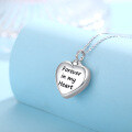 wholesale 925 Sterling Silver Cross Heart Urn Pendant Necklace for Ashes Memory Keepsake Jewelry for Women-0-4