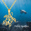 wholesale 14K Gold Sea Turtle Pendant Necklace for Women - Fine s-0-5