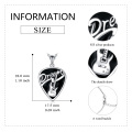 wholesale 925 Sterling Silver Dream Guitar Music Pendant Necklace Gift for Players Lover-0-1