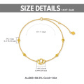 wholesale 14K Gold Infinity Love Knot Anklet - Mother's Day Gift-0-1