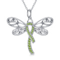 wholesale  Silver Stone Cancer Survivor Necklace Women s Awareness Gift -0-22