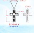 wholesale 925 Sterling Silver Celtic Knot Heart Hands Urn Keepsake Ashes Holder Memorial Cross Pendant Necklace for Women Men Gifts 36 Chain-0-6