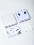 wholesale 925 Sterling Silver Black Freshwater Pearl Dog Stud Earrings - Valentine's & Motherâs Day Gifts for Her-0-1