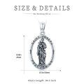 wholesale 925 Sterling Silver Saint Joseph Pendant Necklace with Chain Catholic s for Women and Men-0-1