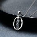 wholesale 925 Sterling Silver Saint Joseph Pendant Necklace with Chain Catholic s for Women and Men-0-5
