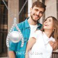 wholesale 925 Sterling Silver Freshwater Pearl Wishbone Pendant Necklace s for Her-0-5