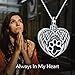 wholesale 925 Sterling Silver Paw Print Angel Wings Heart Cremation Keepsake Pendant Necklace with Funnel and Fill Tool - Pet Memorial Jewelry-0-17