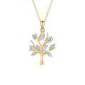 wholesale 10K Gold Tree Of Life Pendant Necklace For Women - 2 Colors Available-0-0