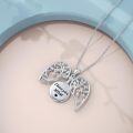 wholesale 925 Sterling Silver Heart-Shaped Tree of Life Pendant Necklace with Engraved Mom Message for Women-0-4