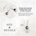 wholesale 925 Sterling Silver Black Nordic Filigree Rose Teardrop Leverback Drop Earrings-0-1