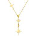 wholesale 14K Gold Sunburst Pendant Chain Necklaces for Women Girls s 20 Inches Long-0-0