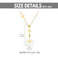 wholesale 14K Gold Sunburst Pendant Chain Necklaces for Women Girls s 20 Inches Long-0-3
