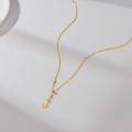 wholesale 14K Gold Sunburst Pendant Chain Necklaces for Women Girls s 20 Inches Long-0-4