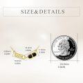 wholesale 925 Sterling Silver Love Pendant with Black Onyx Stone Chain Necklaces for Women Gifts-0-1