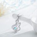 wholesale 925 Sterling Silver Heart-Shaped Swarovski Crystal Swan Pendant Necklace for Women and Girls Birthdays Gifts-0-4