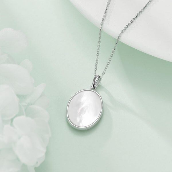 Sterling Silver Lily Of The Valley Pendant Necklace-4