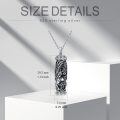 wholesale 925 Sterling Silver Phoenix Dragon Pendant Urn Necklace w/Funnel & Chain - Cremation Jewelry Keepsake Ash Holder Memorial Gifts for Women/Men-0-1