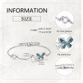wholesale 925 Sterling Silver Butterfly Charm Bracelet - 2 Butterflies Friendship Gift for Her-0-1
