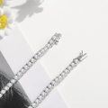 wholesale 925 Sterling Silver Cubic Zirconia Tennis Necklace for Women 18 3 0 4 0 5 0 6 0mm-0-5