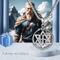 wholesale 925 Sterling Silver Snake Star of David Pendant Necklace Judaica s for Her Him-0-5