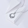 wholesale 925 Sterling Silver Snake Pendant Necklaces Without Gems for Women's Fashion s-0-3