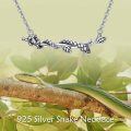 wholesale 925 Sterling Silver Snake Pendant Necklace for Women Girls - 3D Animal  Idea-0-5
