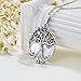 wholesale 925 Sterling Silver Mother of Pearl Life Tree Pendant Necklace Gift for Women and Girls-0-8